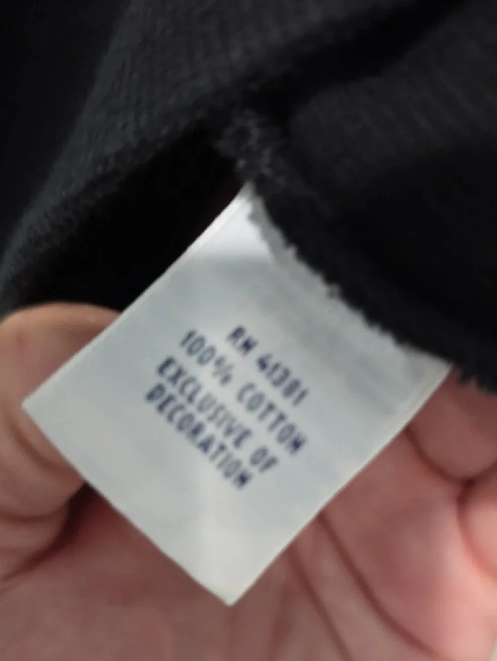 Polo by Ralph Lauren Black Half-Zip Sweater with Brown Pony